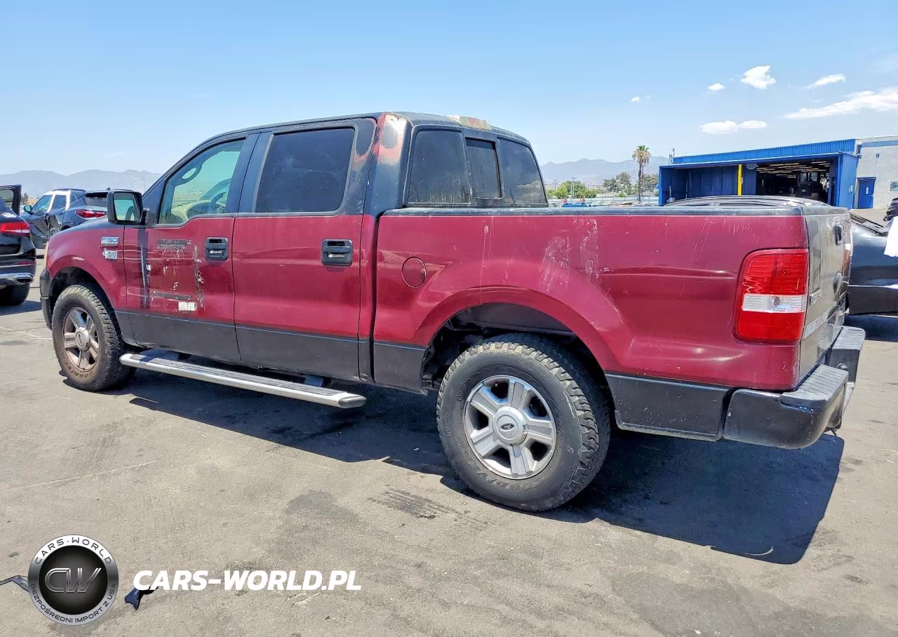 2006 Ford F150 Supercrew VIN:1FTRW12W46KA90554 - 2