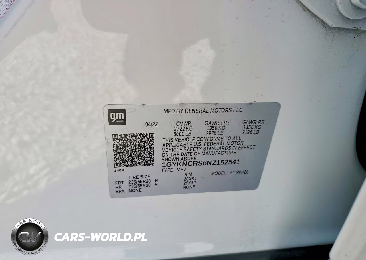 2022 Cadillac Xt5 Premium Luxury VIN:1GYKNCRS6NZ152541 - 13