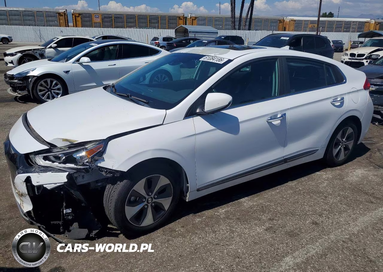 2017 Hyundai Ioniq Limited VIN:KMHC05LH2HU014171 - 1