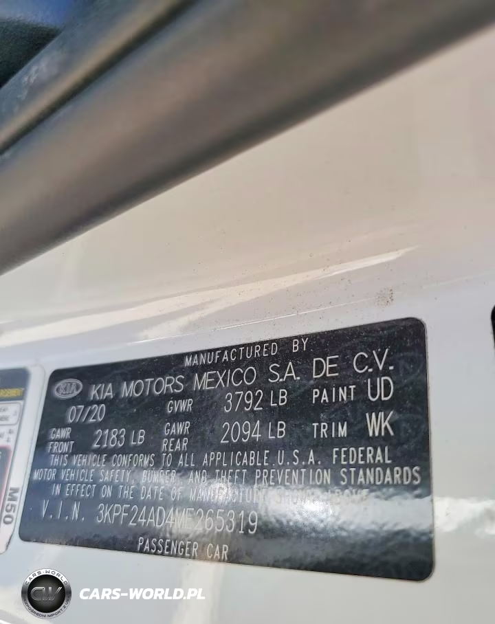 2021 Kia Forte Fe VIN:3KPF24AD4ME265319 - 12