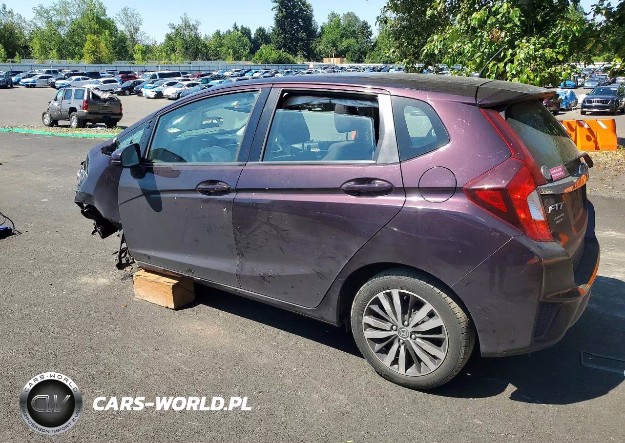 2015 Honda Fit Ex VIN:3HGGK5H87FM775824 - 2