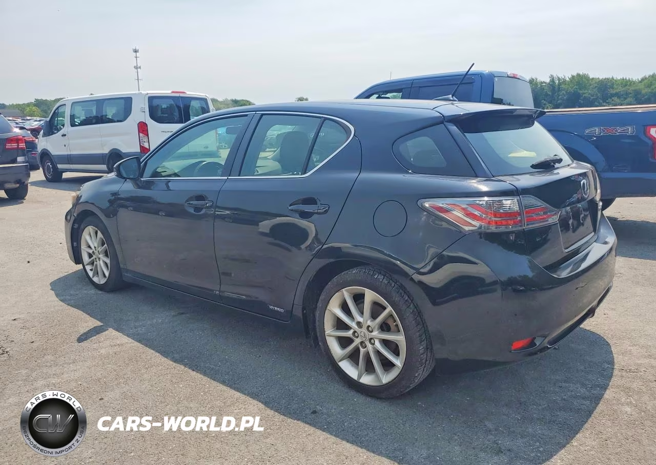2012 Lexus Ct 200 VIN:JTHKD5BH8C2111772 - 2