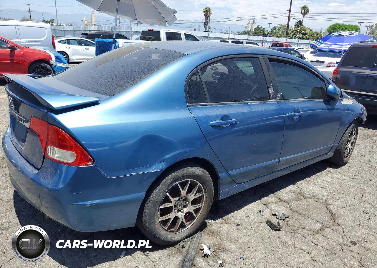 2010 Honda Civic Lx VIN:2HGFA1F55AH318534 - 3