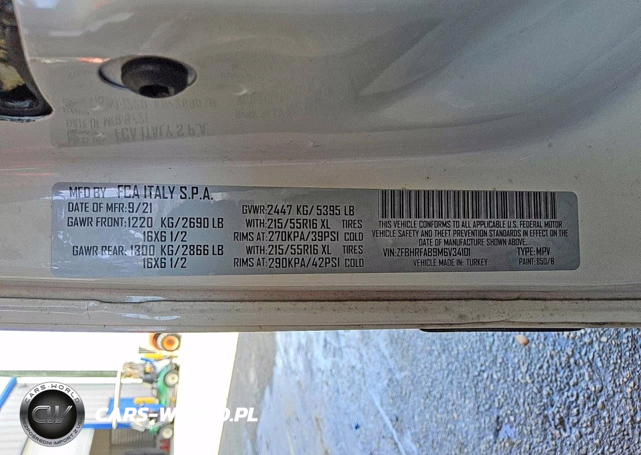 2021 Ram Promaster City VIN:ZFBHRFAB9M6V34101 - 13