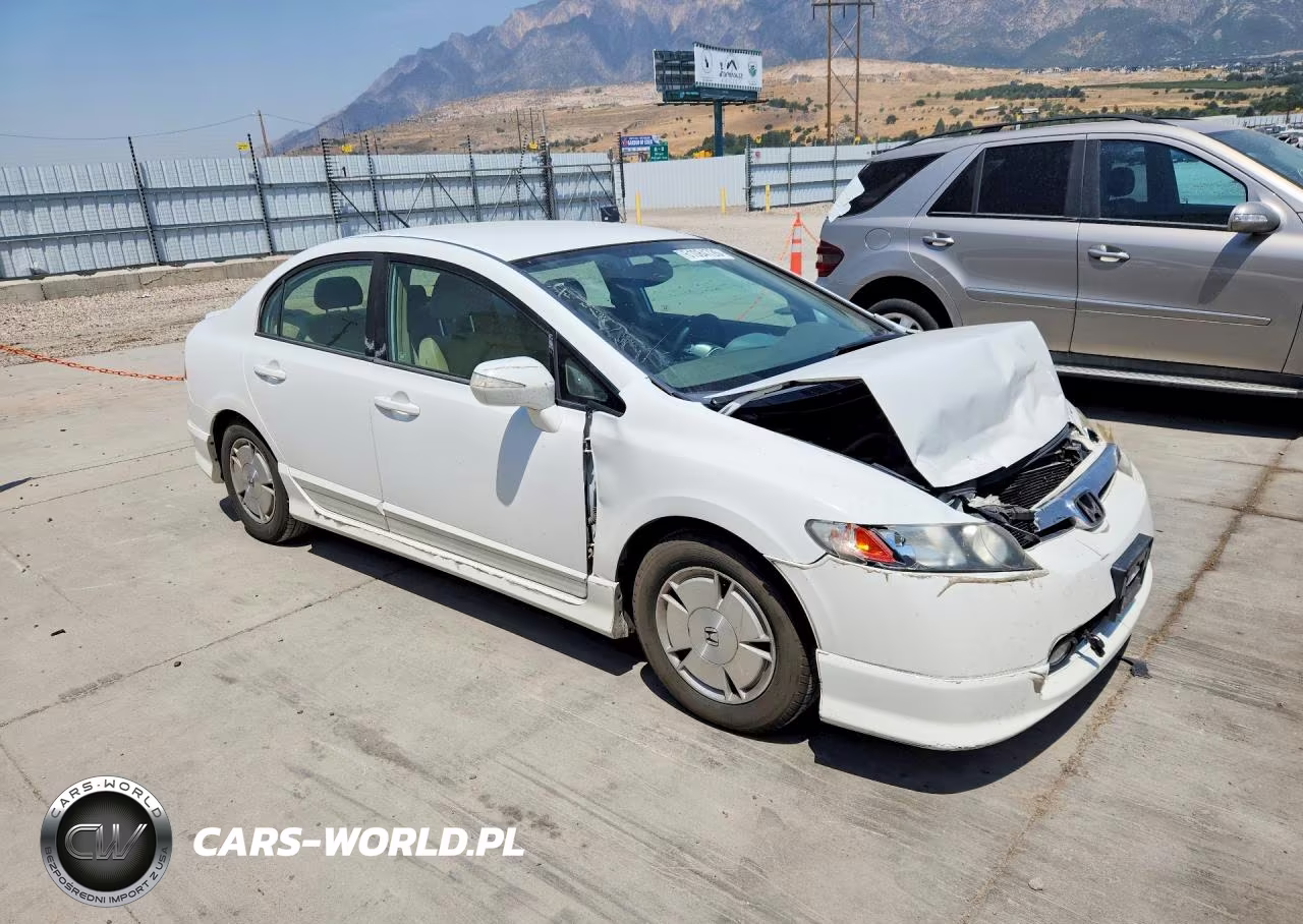2007 Honda Civic Hybrid VIN:JHMFA362X7S001476 - 4