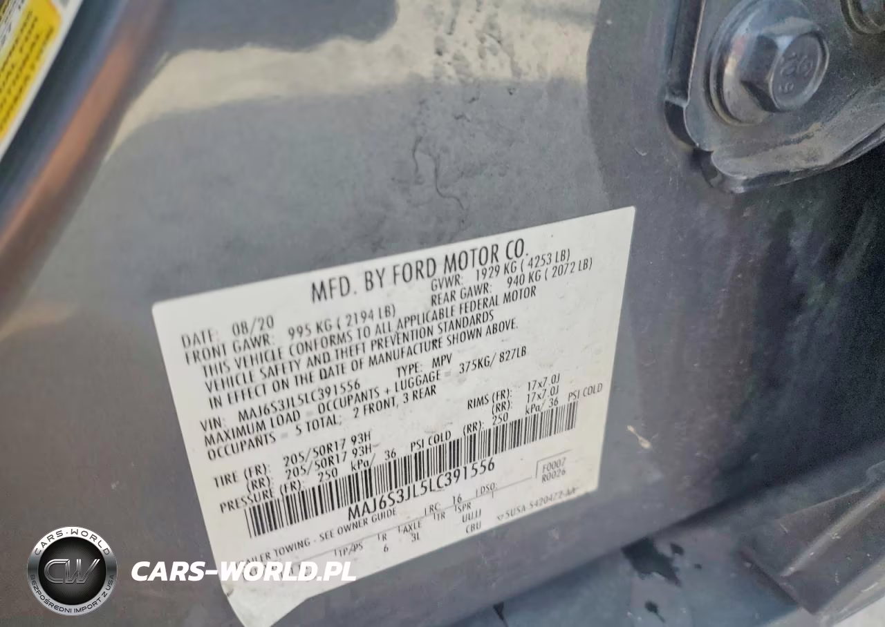 2020 Ford Ecosport Ses VIN:MAJ6S3JL5LC391556 - 13