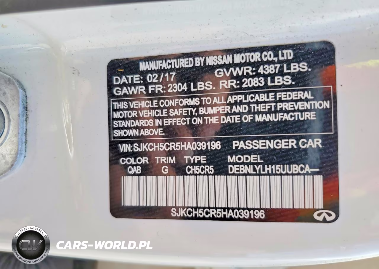 2017 Infiniti Qx30 Premium VIN:SJKCH5CR5HA039196 - 13