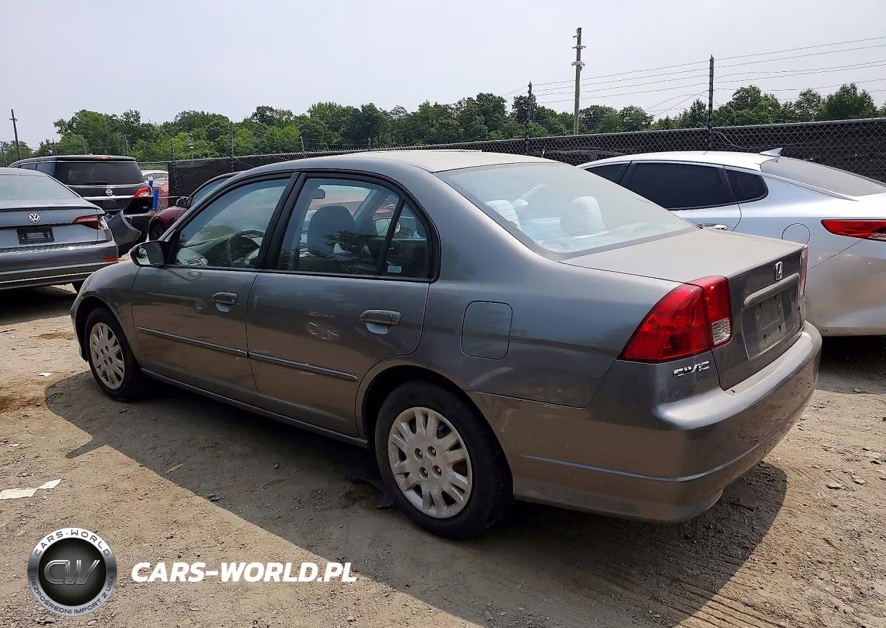 2004 Honda Civic Lx VIN:2HGES16634H502151 - 2