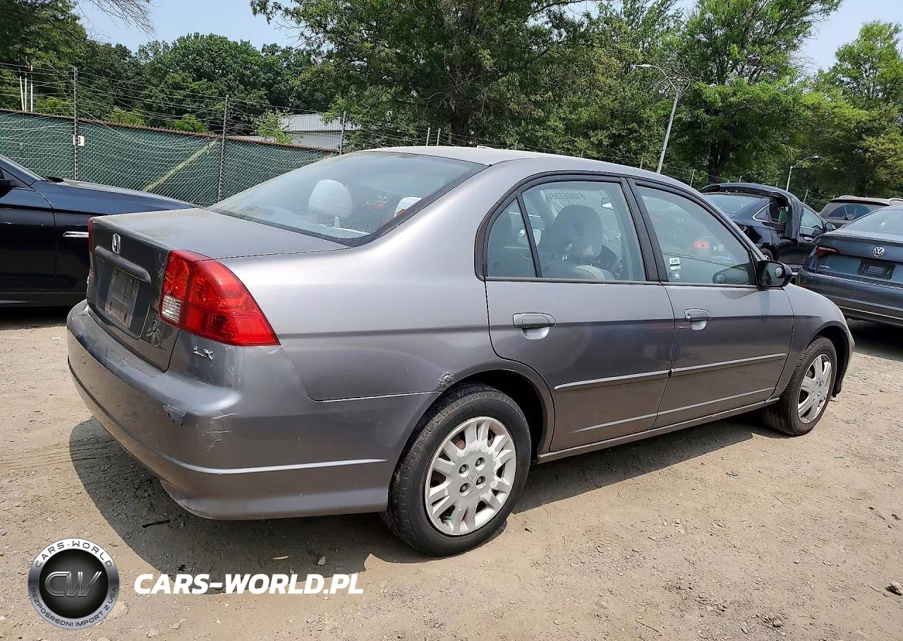 2004 Honda Civic Lx VIN:2HGES16634H502151 - 3