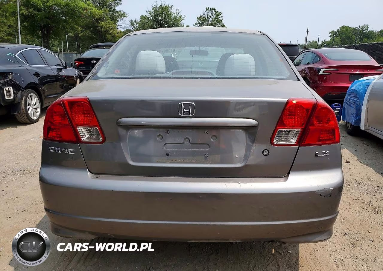 2004 Honda Civic Lx VIN:2HGES16634H502151 - 6