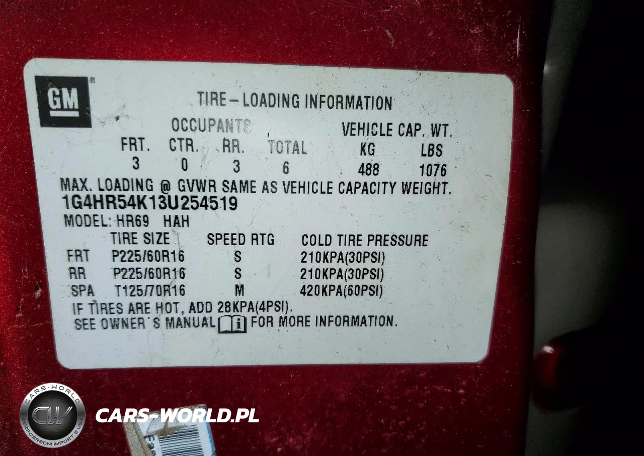 2003 Buick Lesabre Limited VIN:1G4HR54K13U254519 - 12