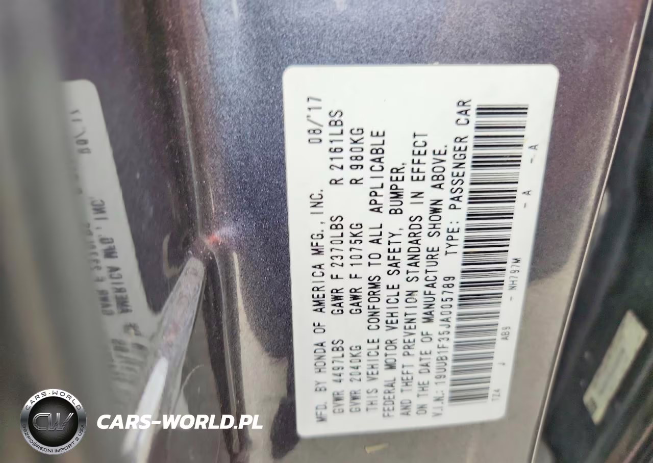 2018 Acura Tlx VIN:19UUB1F35JA005789 - 12