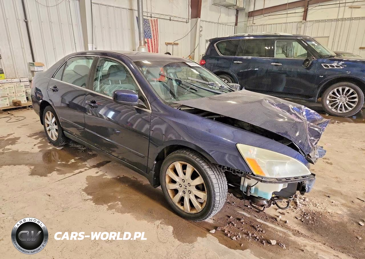 2007 Honda Accord Se VIN:1HGCM66407A032306 - 4