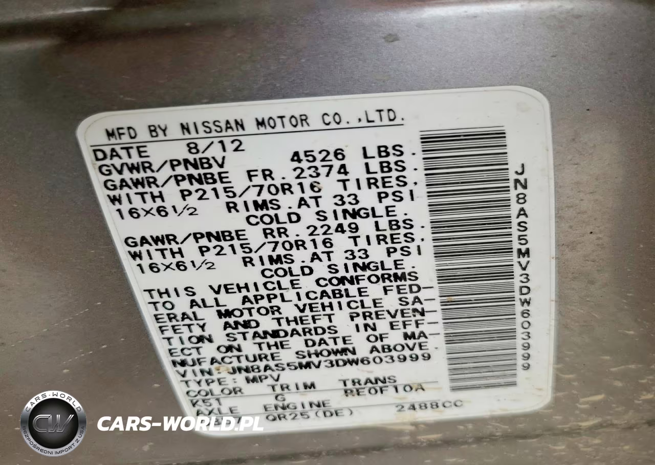 2013 Nissan Rogue S VIN:JN8AS5MV3DW603999 - 13