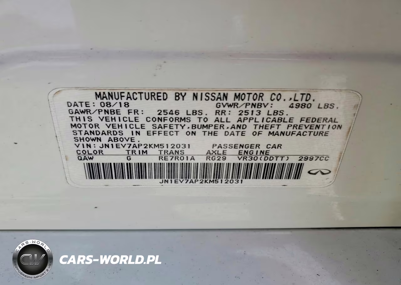 2019 Infiniti Q50 3.0T Luxe VIN:JN1EV7AP2KM512031 - 13