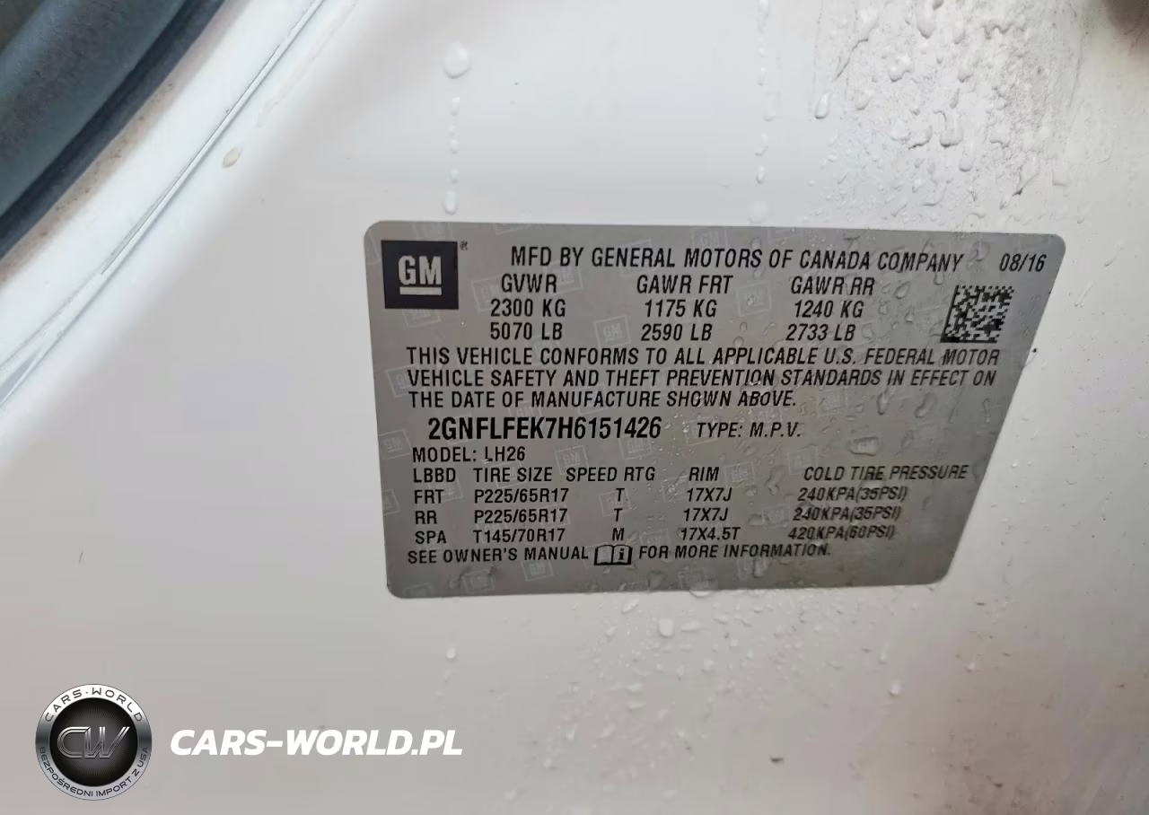 2017 Chevrolet Equinox Lt VIN:2GNFLFEK7H6151426 - 13