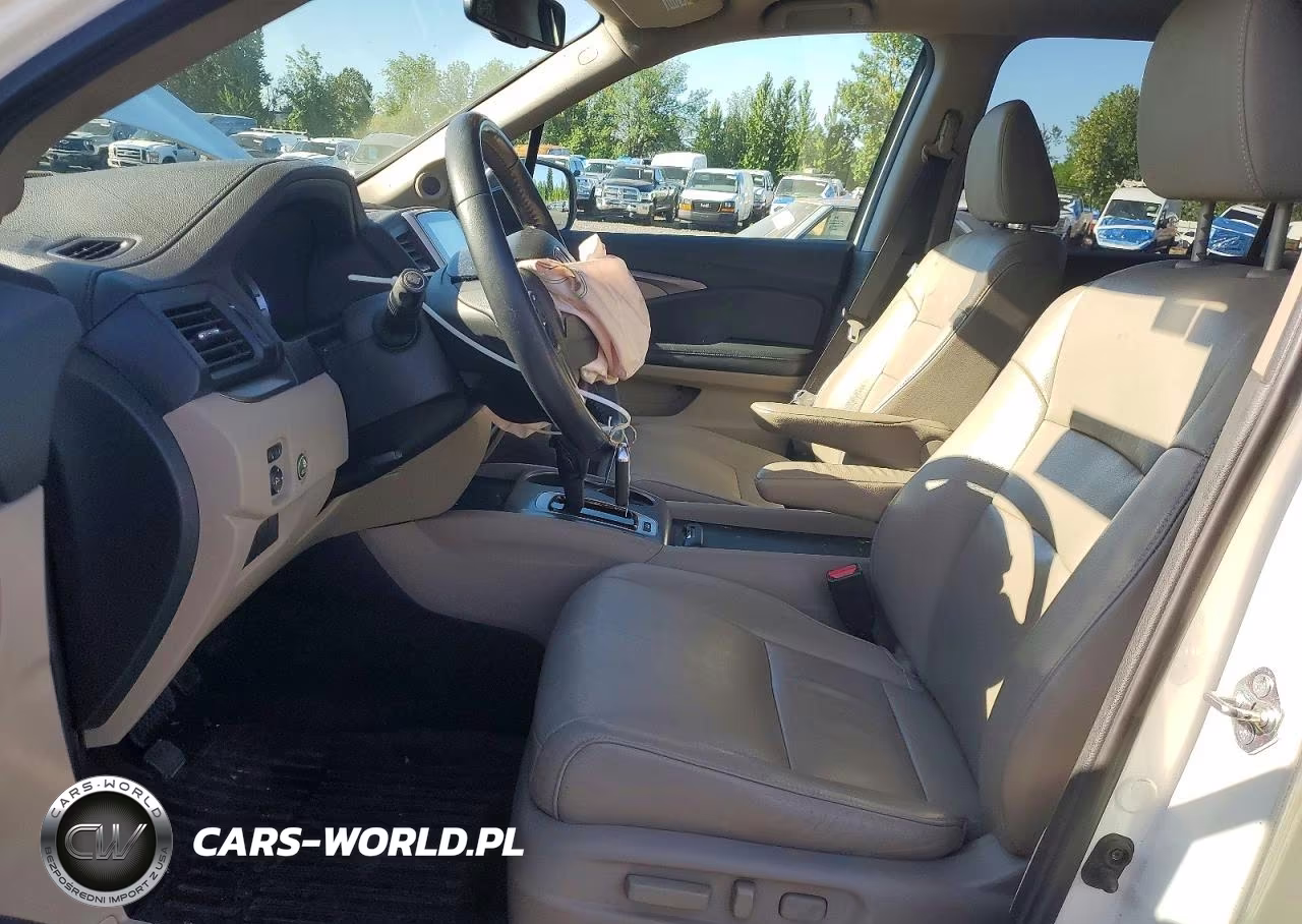 2016 Honda Pilot Exl VIN:5FNYF6H54GB030960 - 7