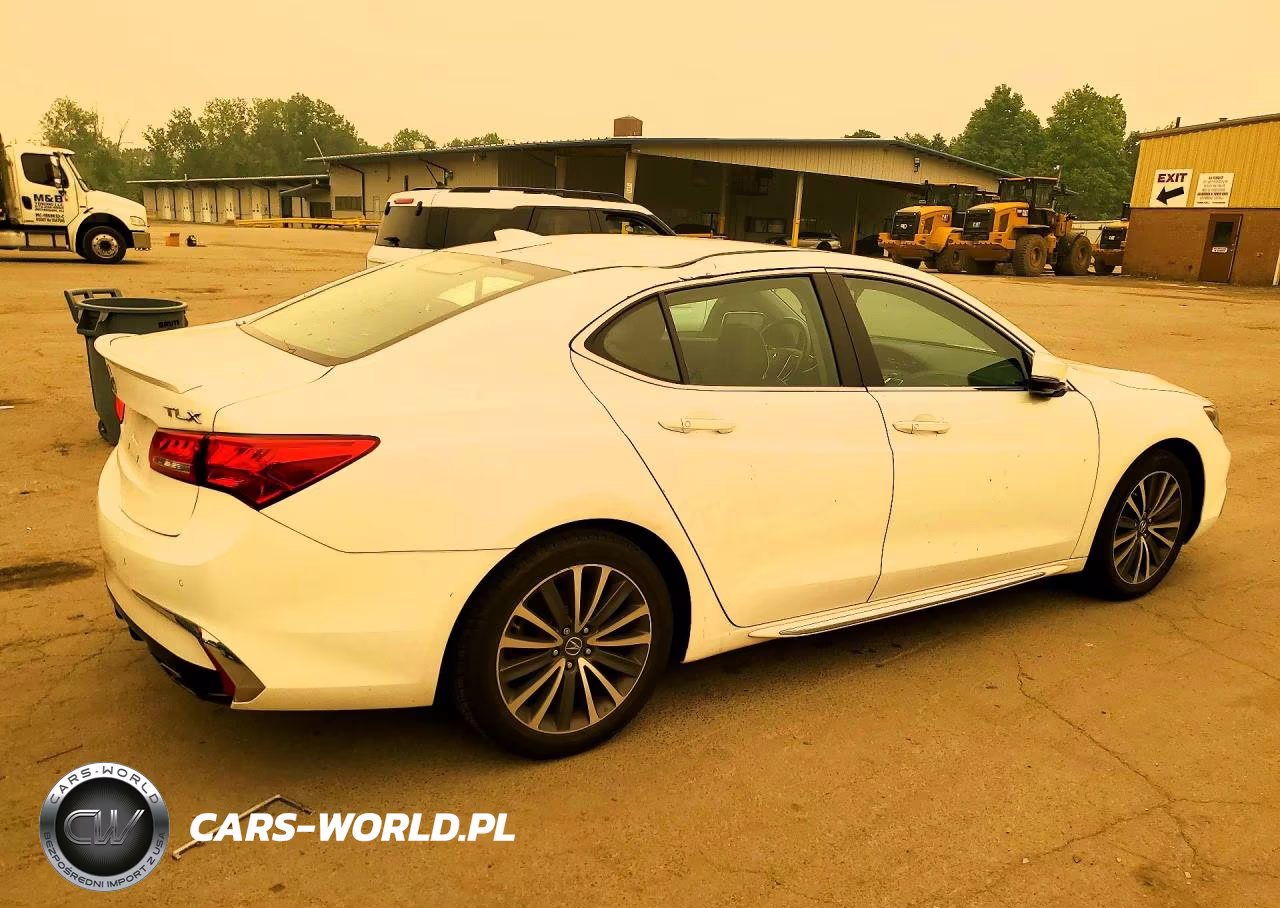 2018 Acura Tlx Advance VIN:19UUB2F70JA007345 - 3