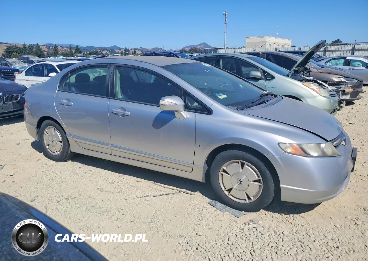 2007 Honda Civic Hybrid VIN:JHMFA36217S016383 - 4