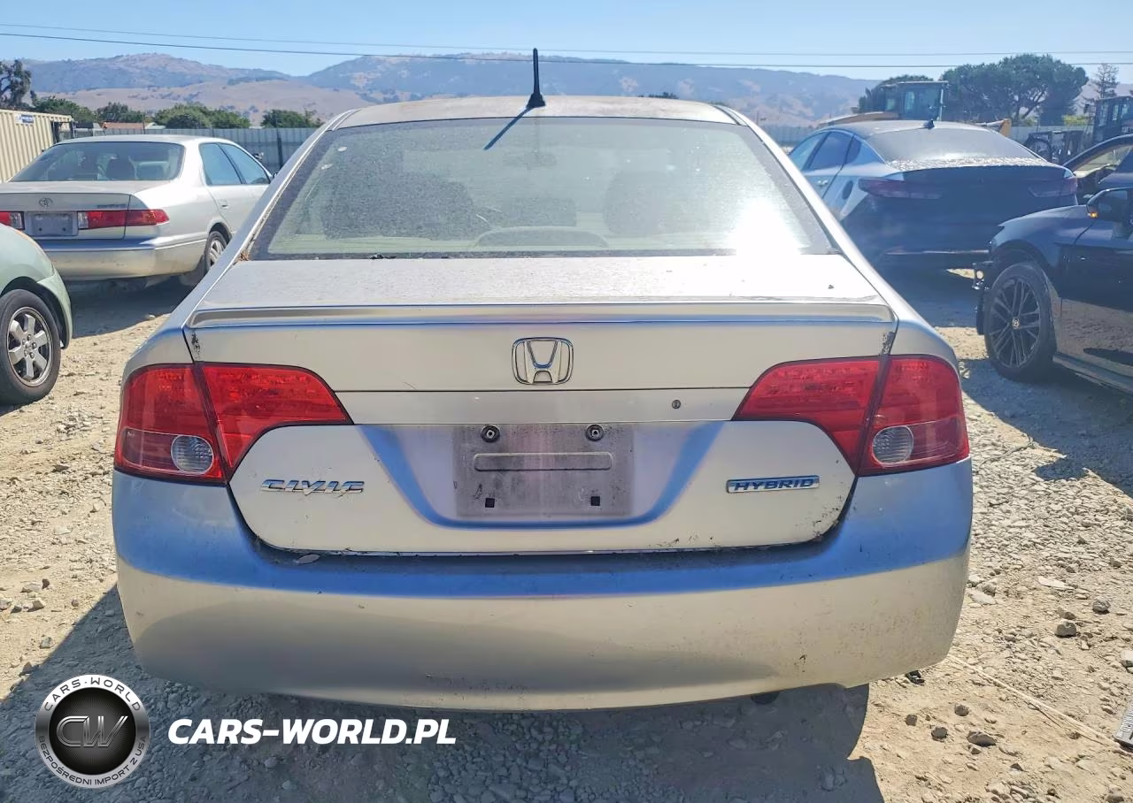 2007 Honda Civic Hybrid VIN:JHMFA36217S016383 - 6