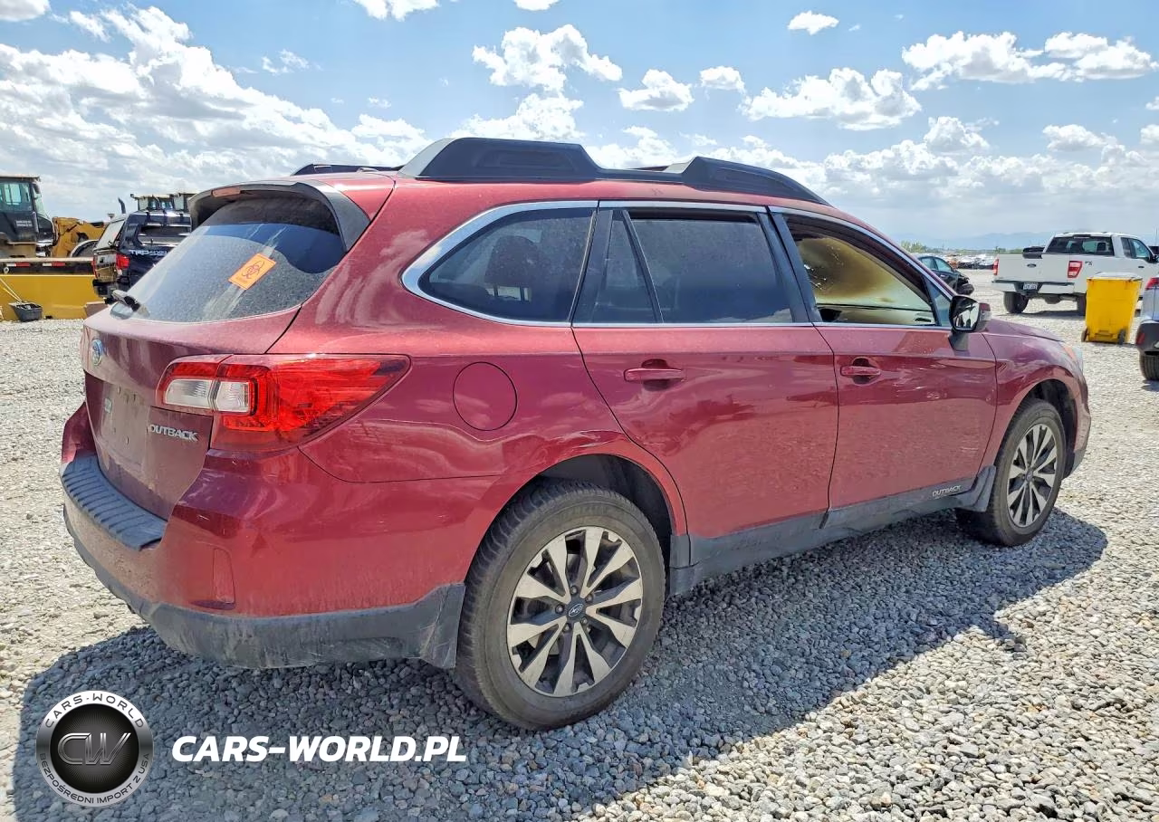 2015 Subaru Outback 2.5I Limited VIN:4S4BSBNC8F3330070 - 3