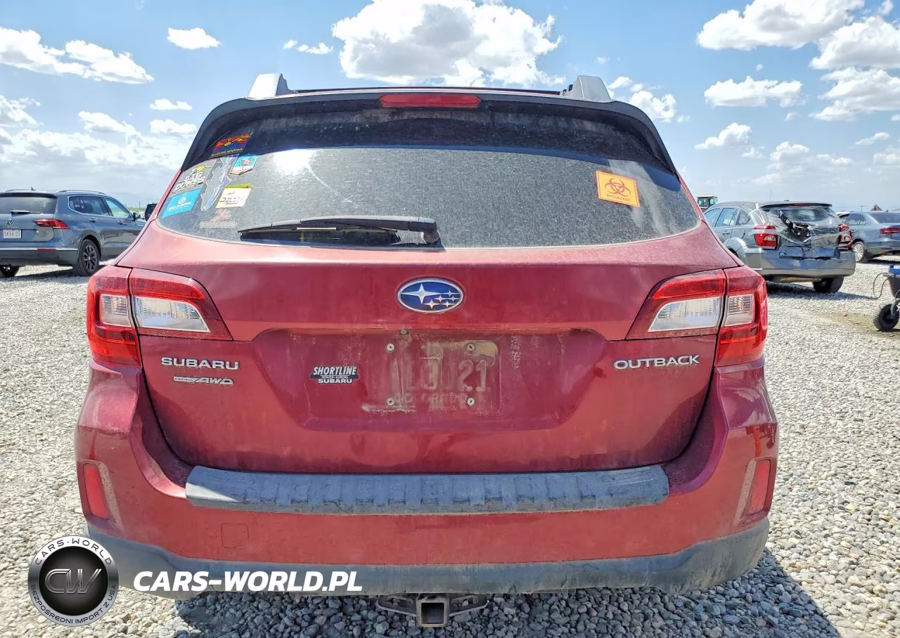 2015 Subaru Outback 2.5I Limited VIN:4S4BSBNC8F3330070 - 6