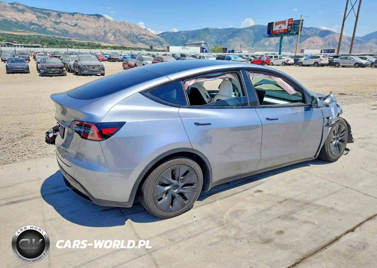 2024 Tesla Model Y VIN:7SAYGDEE8RA301799 - 3