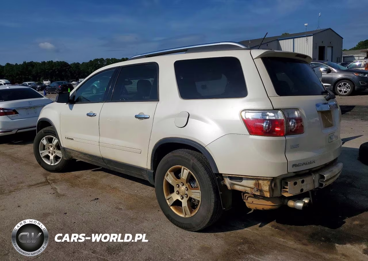 2008 GMC Acadia Sle VIN:1GKER13708J297517 - 2