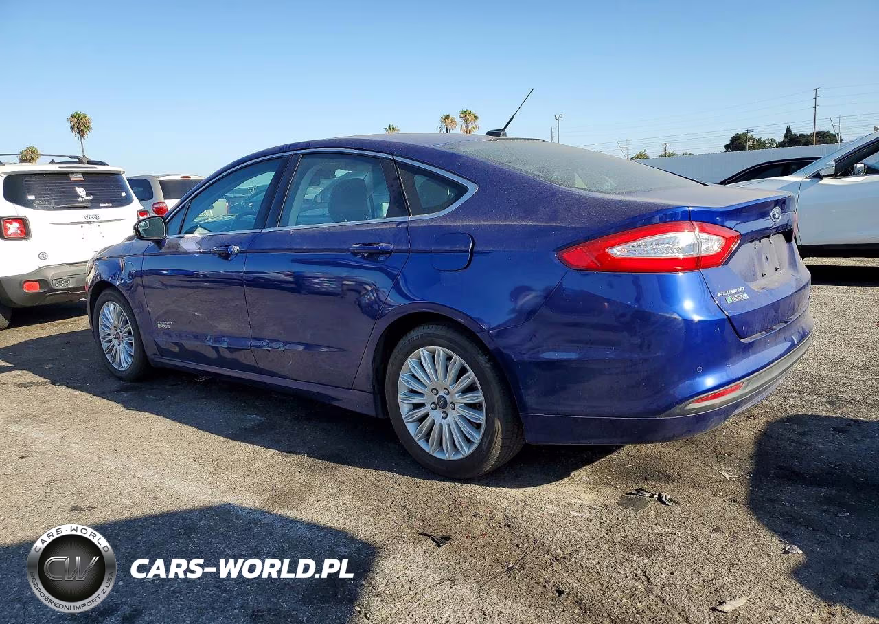 2014 Ford Fusion Se Phev VIN:3FA6P0PU2ER298868 - 2