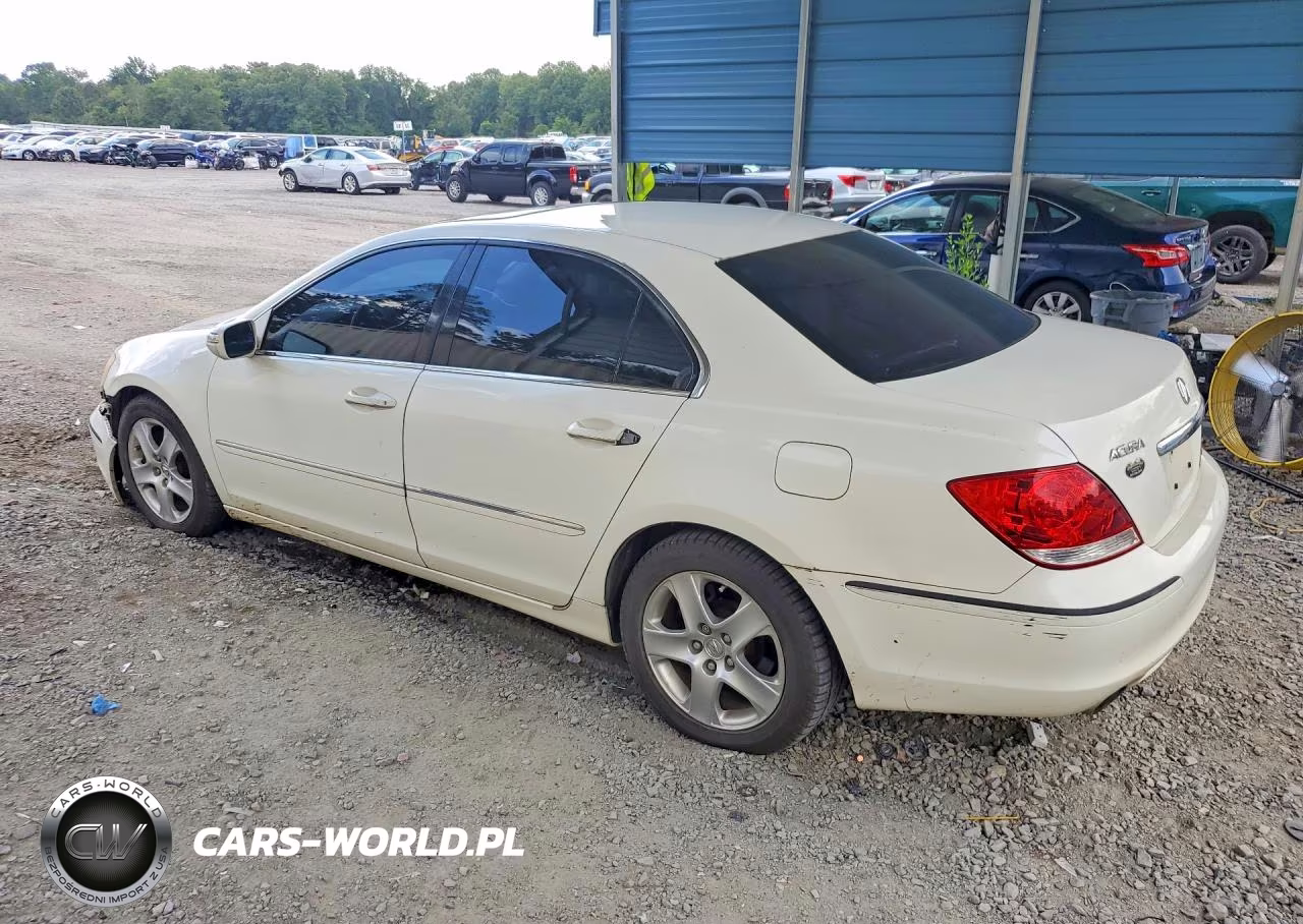 2007 Acura Rl VIN:JH4KB16677C000928 - 2