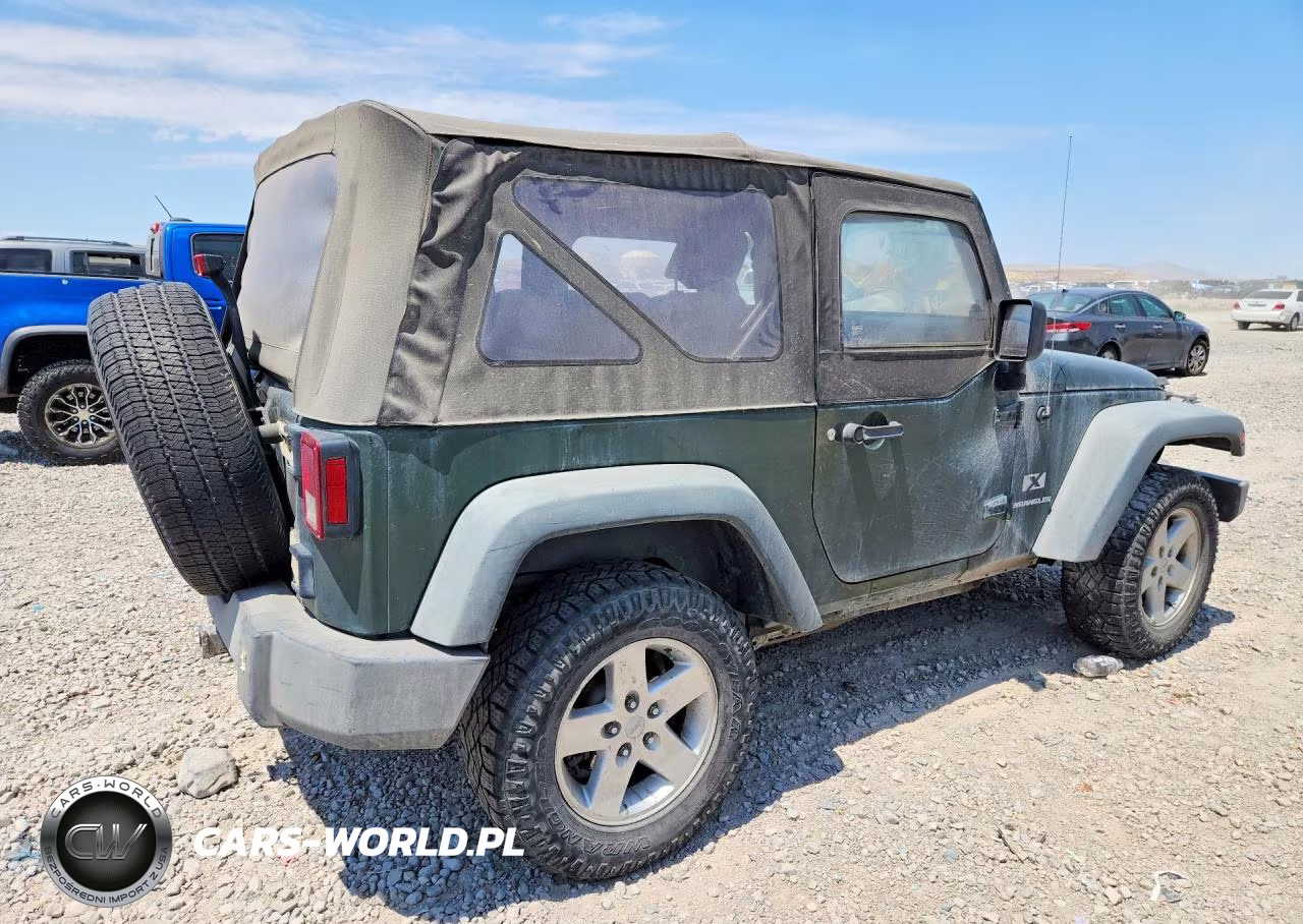 2008 Jeep Wrangler X VIN:1J4FA24168L557618 - 3