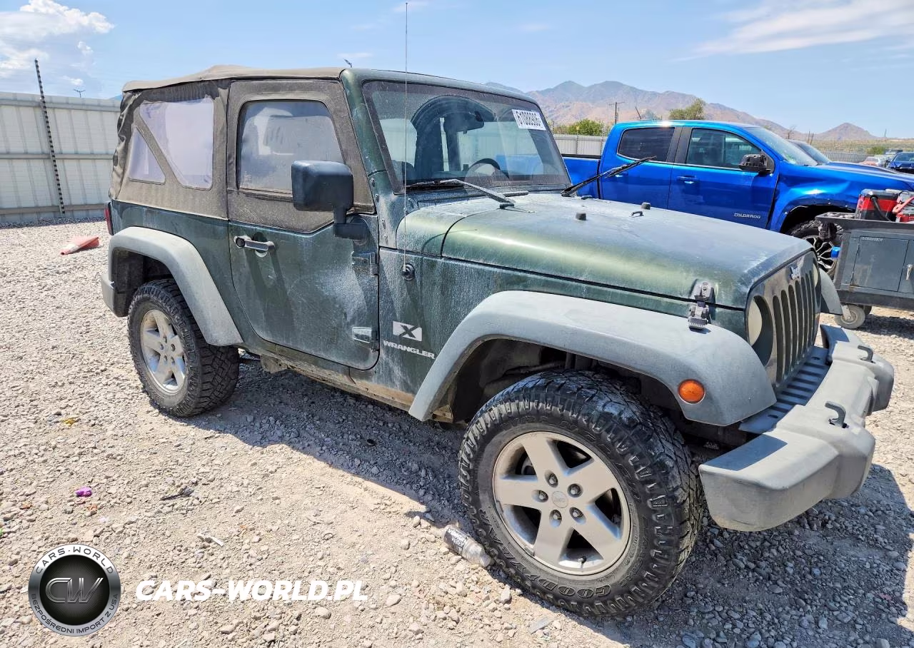 2008 Jeep Wrangler X VIN:1J4FA24168L557618 - 4
