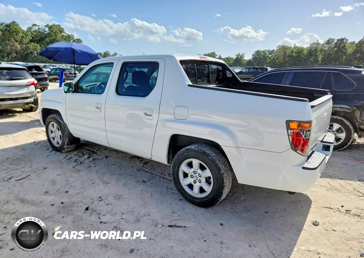 2007 Honda Ridgeline Rts VIN:2HJYK16427H529853 - 2