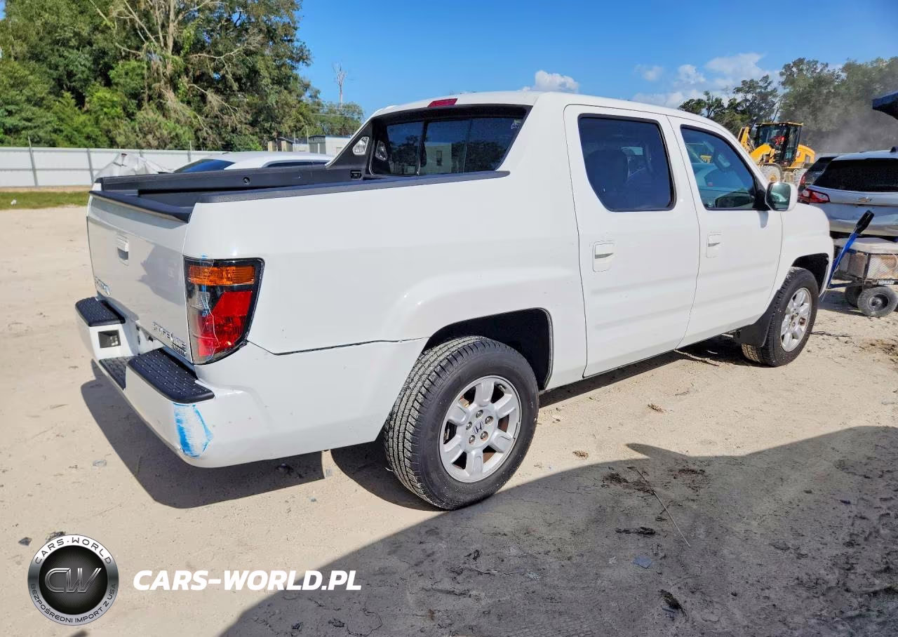 2007 Honda Ridgeline Rts VIN:2HJYK16427H529853 - 3