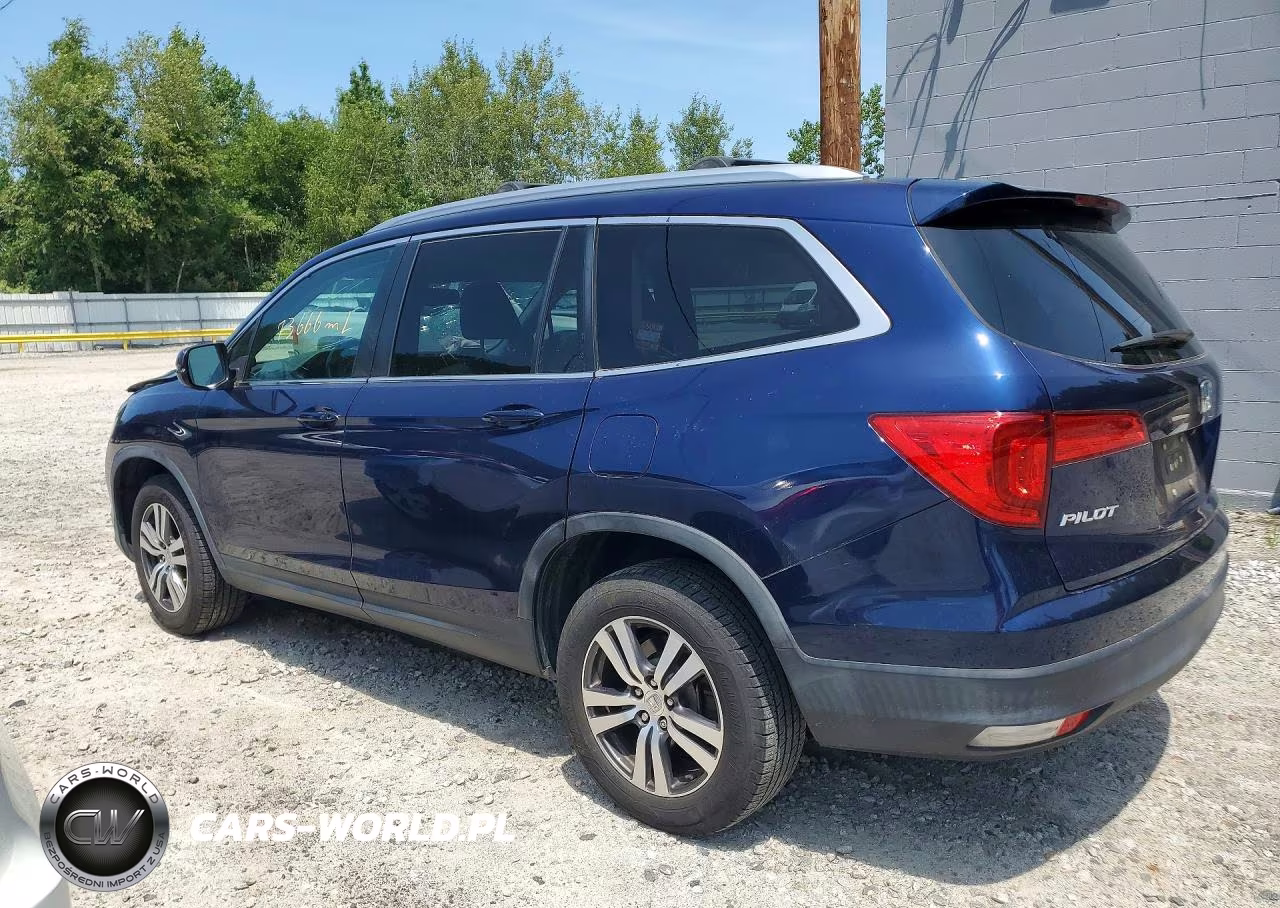 2016 Honda Pilot Exl VIN:5FNYF6H57GB095916 - 2