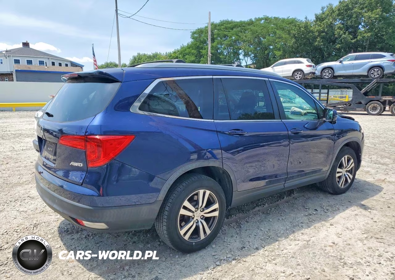 2016 Honda Pilot Exl VIN:5FNYF6H57GB095916 - 3