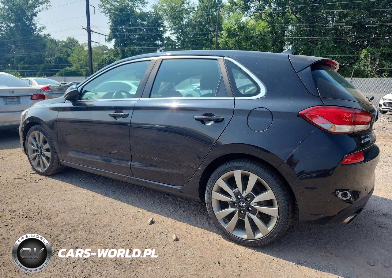 2018 Hyundai Elantra Gt Sport VIN:KMHH55LC1JU076730 - 2