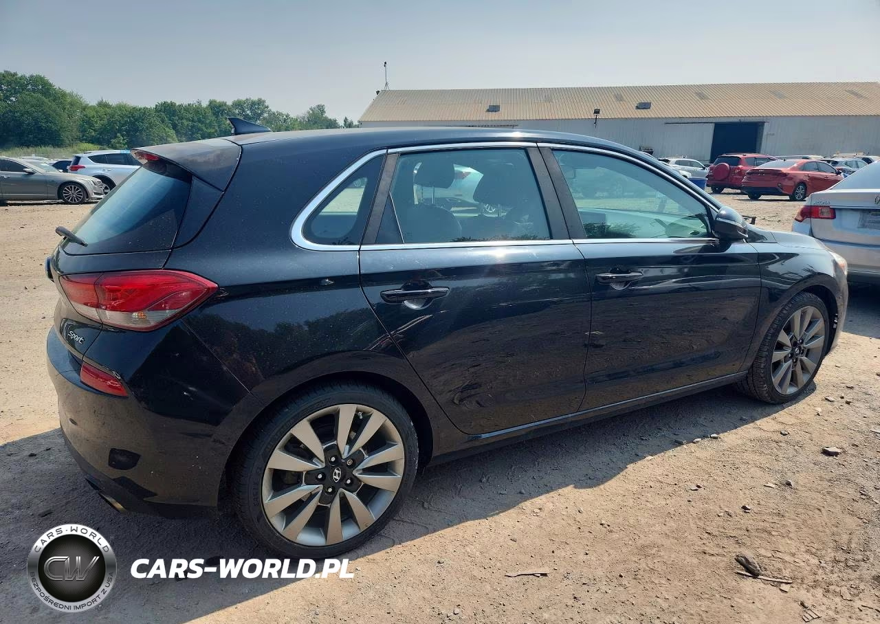2018 Hyundai Elantra Gt Sport VIN:KMHH55LC1JU076730 - 3