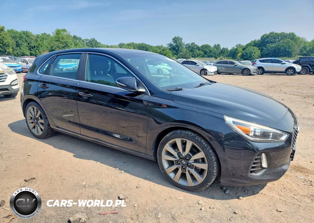 2018 Hyundai Elantra Gt Sport VIN:KMHH55LC1JU076730 - 4