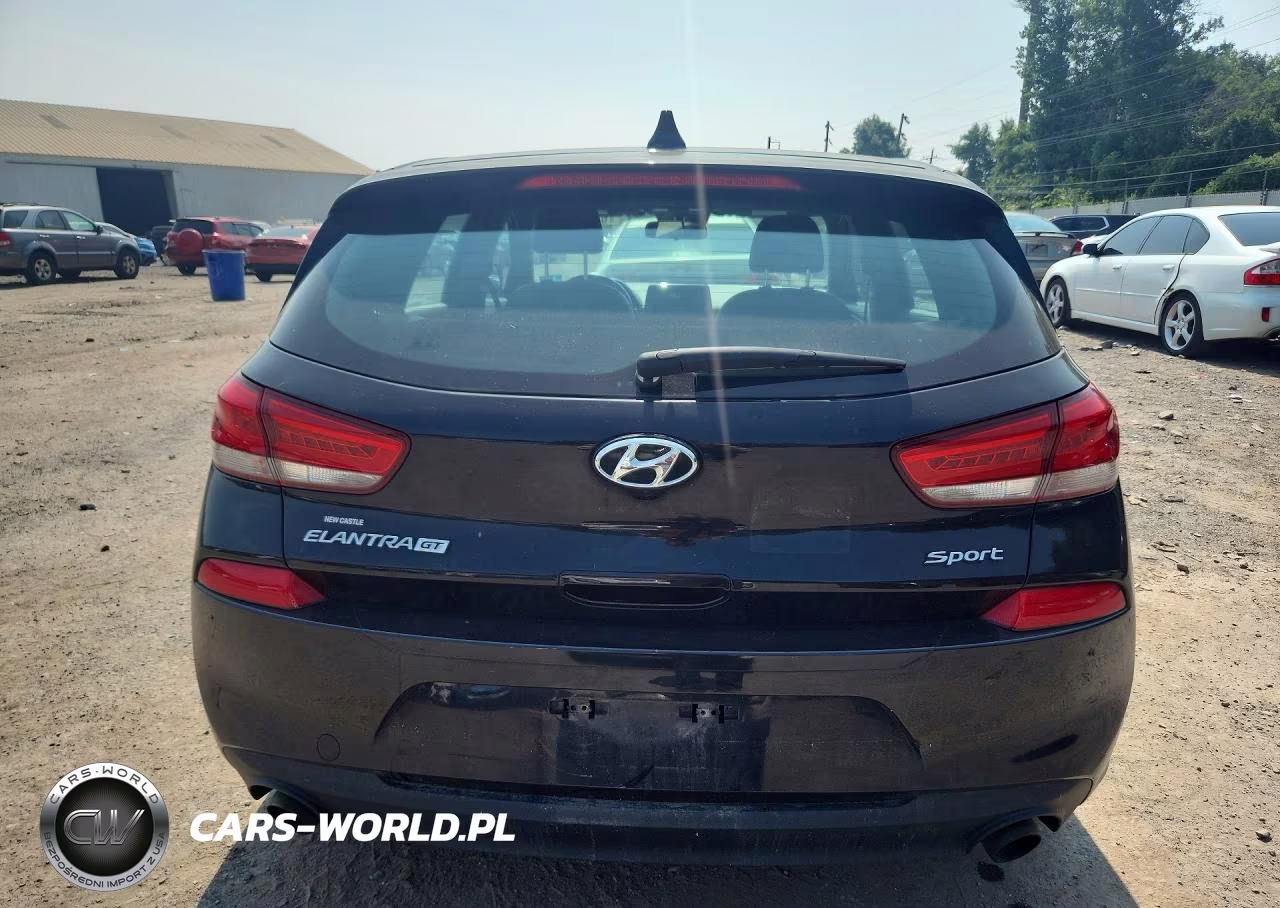 2018 Hyundai Elantra Gt Sport VIN:KMHH55LC1JU076730 - 6