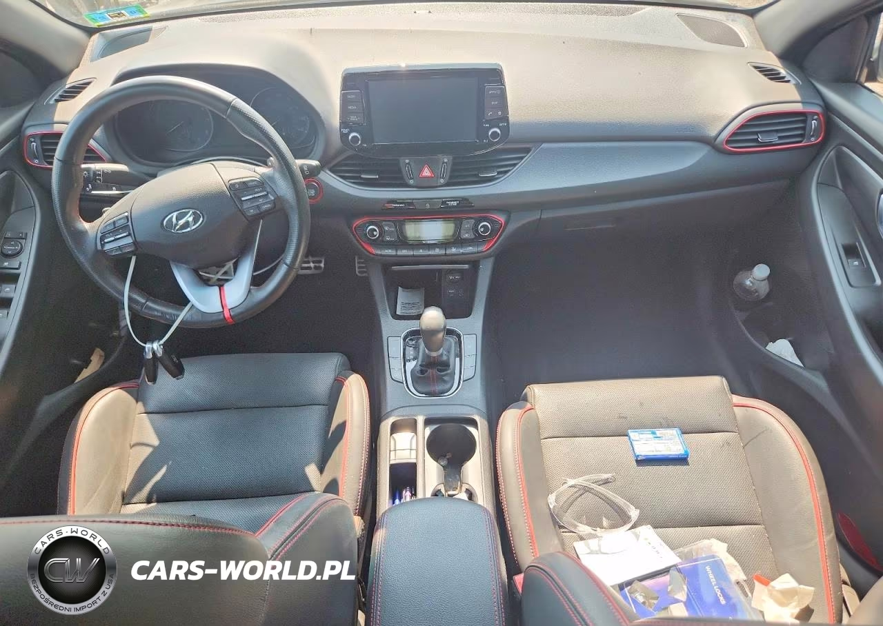 2018 Hyundai Elantra Gt Sport VIN:KMHH55LC1JU076730 - 8