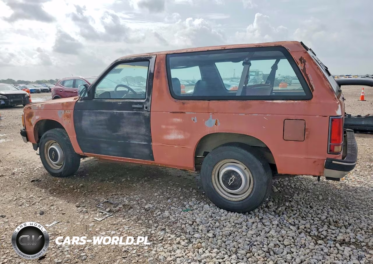 1991 Chevrolet Blazer S10 VIN:1GNCS18ZXM8265457 - 2