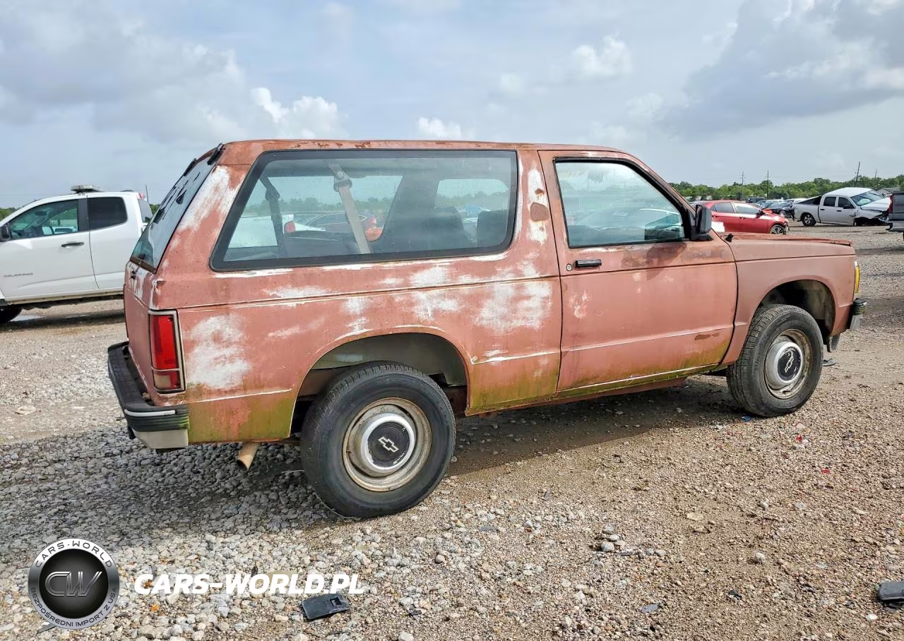 1991 Chevrolet Blazer S10 VIN:1GNCS18ZXM8265457 - 3