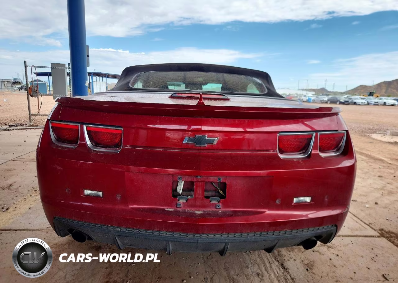 2012 Chevrolet Camaro Lt VIN:2G1FB3D30C9211308 - 6