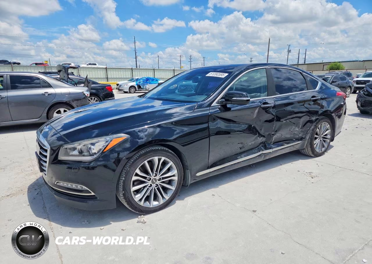 2017 Genesis G80 3.8 VIN:KMHGN4JE8HU177588 - 1