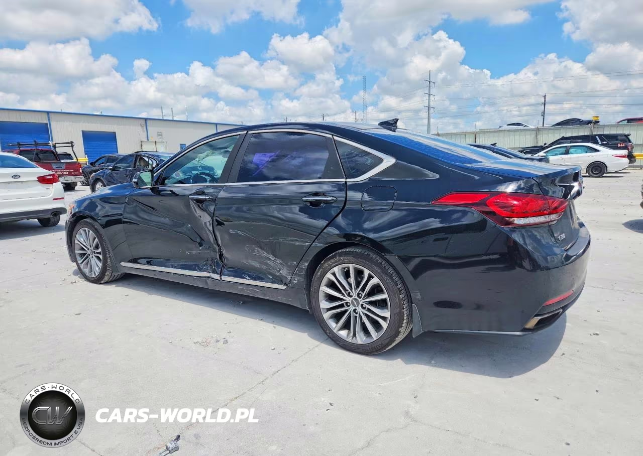 2017 Genesis G80 3.8 VIN:KMHGN4JE8HU177588 - 2