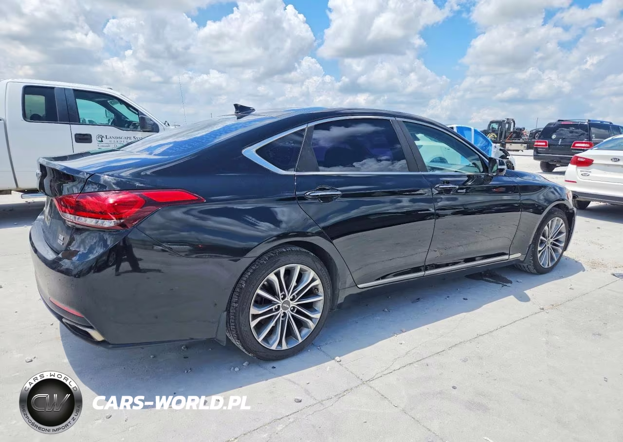 2017 Genesis G80 3.8 VIN:KMHGN4JE8HU177588 - 3