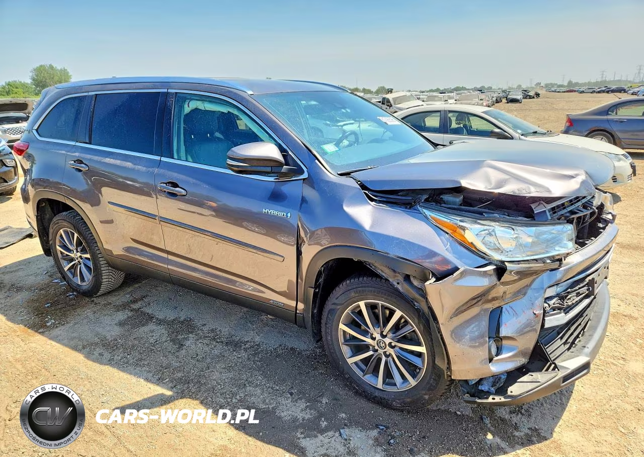 2019 Toyota Highlander Hybrid Xle VIN:5TDJGRFHXKS059087 - 4