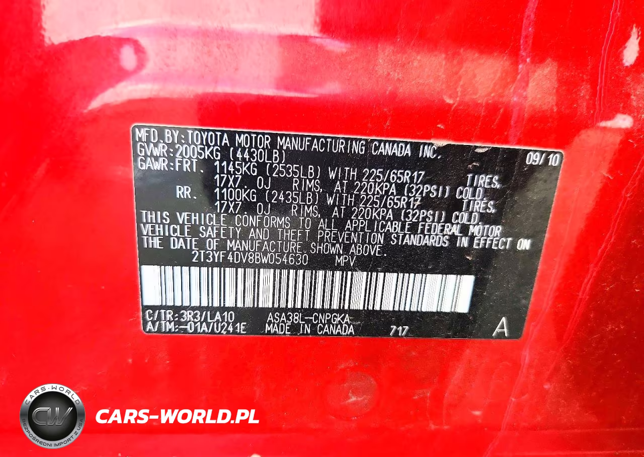 2011 Toyota Rav4 Limited VIN:2T3YF4DV8BW054630 - 13