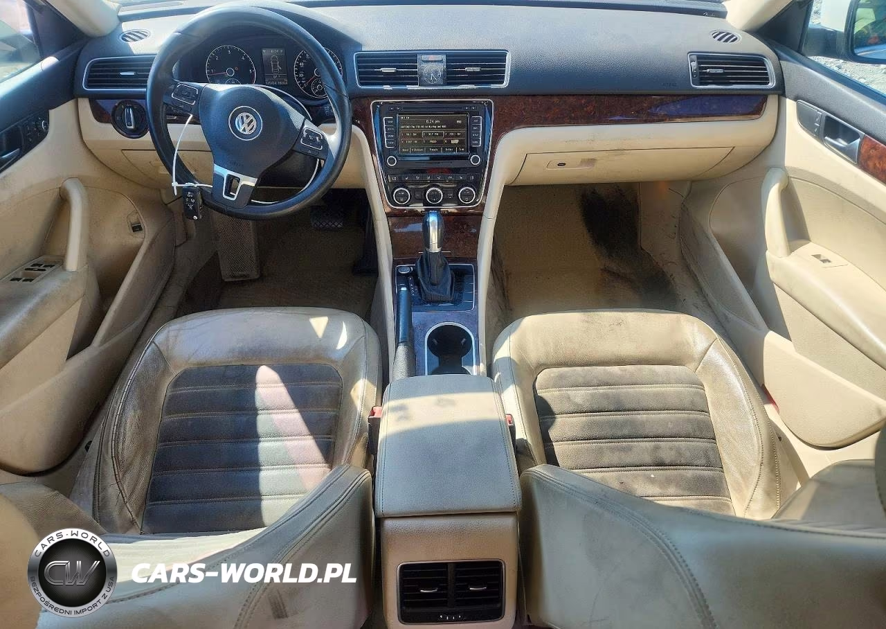 2013 Volkswagen Passat Sel VIN:1VWCN7A3XDC075774 - 8